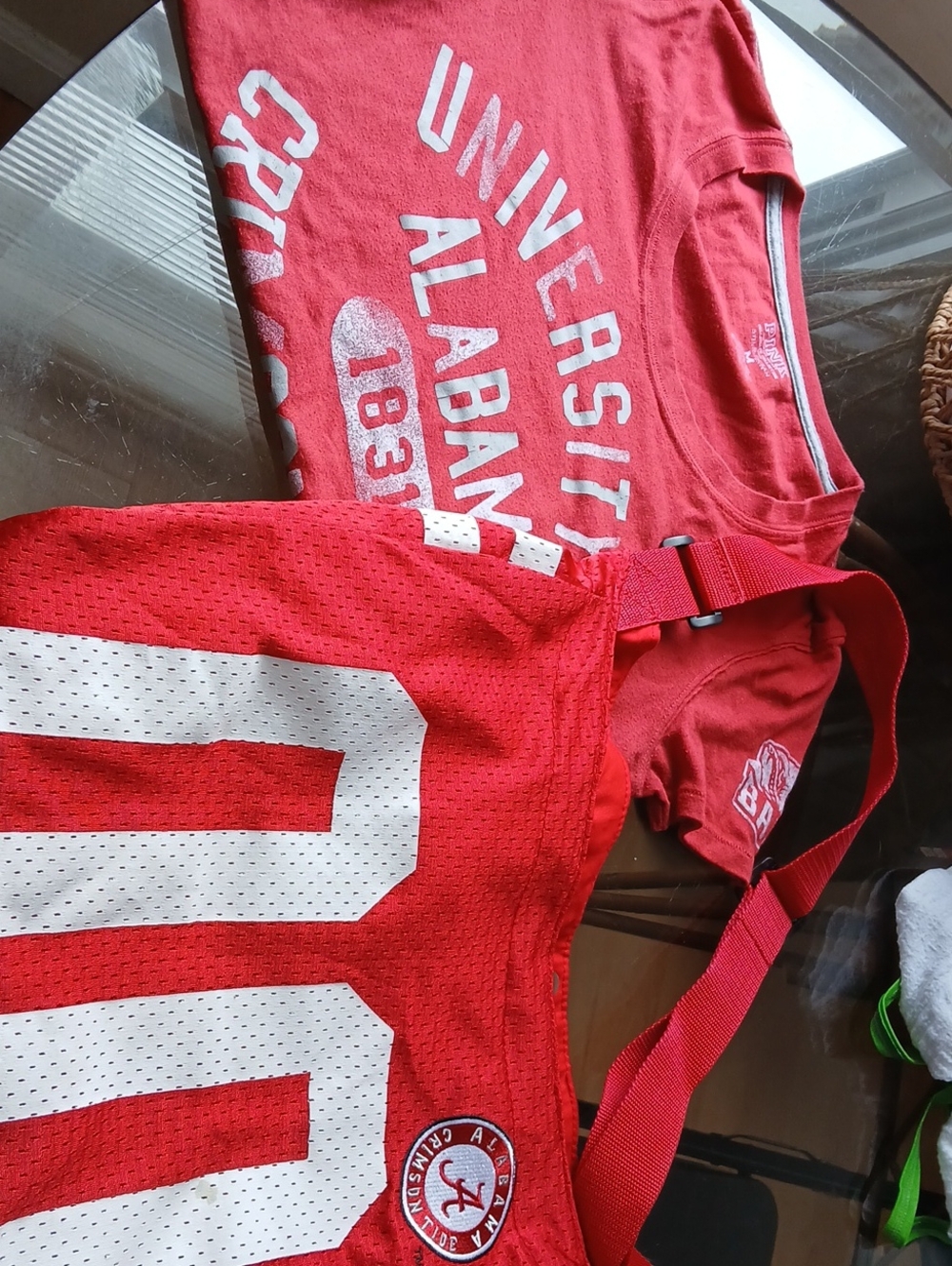 University Of Alabama.  Size M Tshirt And Hobo Bag
